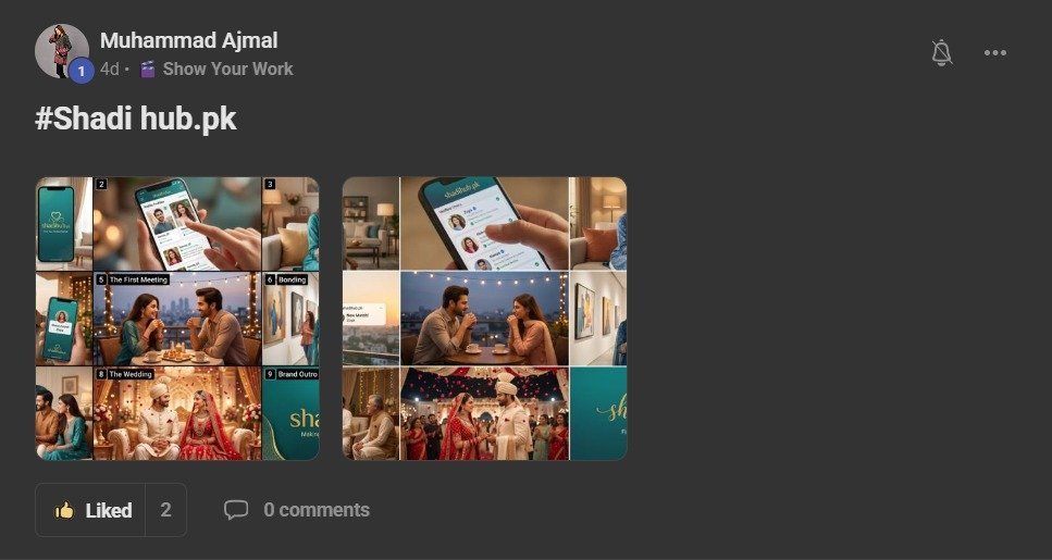 Muhammad Ajmal – Shadi hub.pk AI Campaign